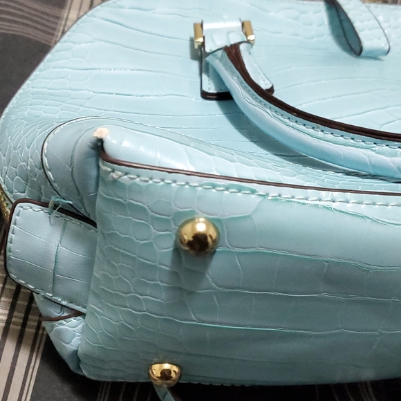 Kate Landry Blue Purse - Picture 5 of 14